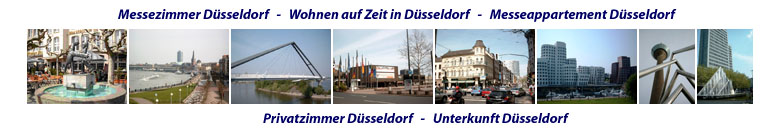 Messezimmer Düsseldorf, Ferienwohnung, Wohnen auf Zeit, Messeappartement, Privatzimmer, Unterkunft Düsseldorf